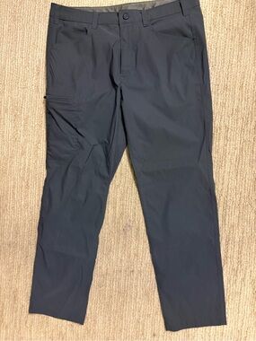 Eddie Bauer Men's Rainier Cargo Pants in Blue Size 36x30